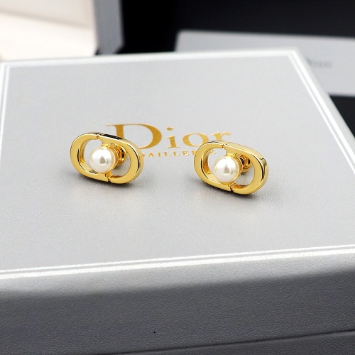 Replica Christian Dior Earrings For Women #1224363 $25.00 USD for Wholesale