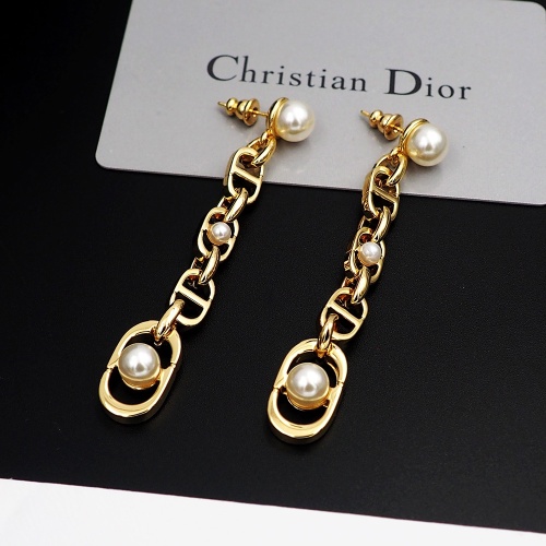 Christian Dior Earrings For Women #1224367 $27.00 USD, Wholesale Replica Christian Dior Earrings