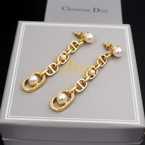 Replica Christian Dior Earrings For Women #1224367 $27.00 USD for Wholesale