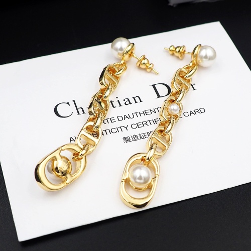 Replica Christian Dior Earrings For Women #1224367 $27.00 USD for Wholesale