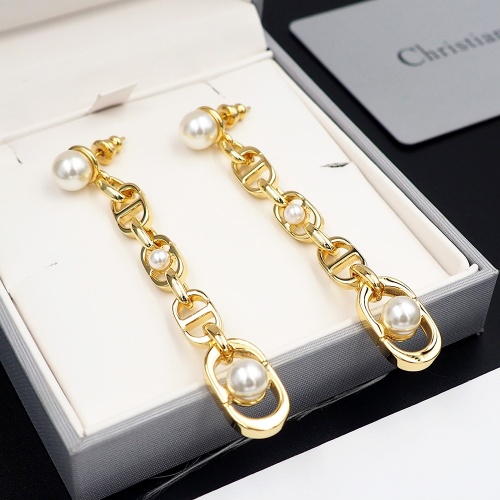 Replica Christian Dior Earrings For Women #1224367 $27.00 USD for Wholesale