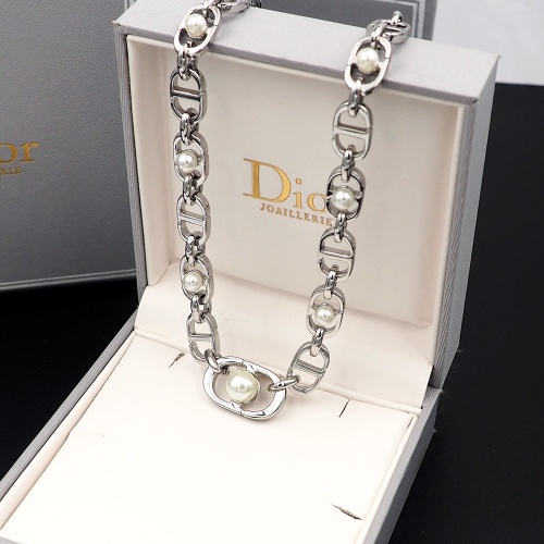 Replica Christian Dior Necklaces #1224371 $32.00 USD for Wholesale