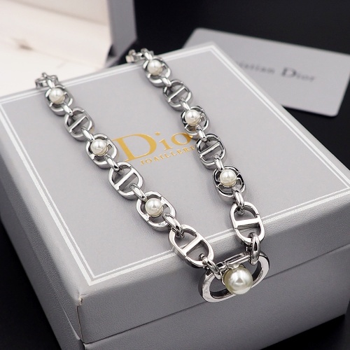 Replica Christian Dior Necklaces #1224371 $32.00 USD for Wholesale