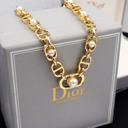 Replica Christian Dior Necklaces #1224372 $32.00 USD for Wholesale