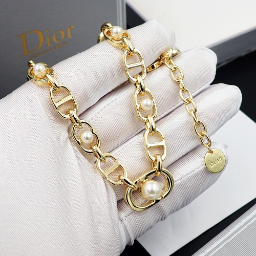 Replica Christian Dior Necklaces #1224372 $32.00 USD for Wholesale