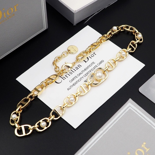 Replica Christian Dior Necklaces #1224372 $32.00 USD for Wholesale