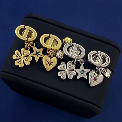 Replica Christian Dior Earrings For Women #1224374 $29.00 USD for Wholesale