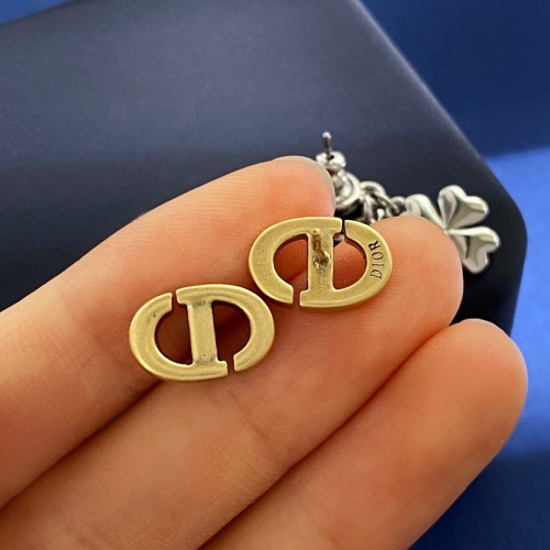 Replica Christian Dior Earrings For Women #1224375 $29.00 USD for Wholesale