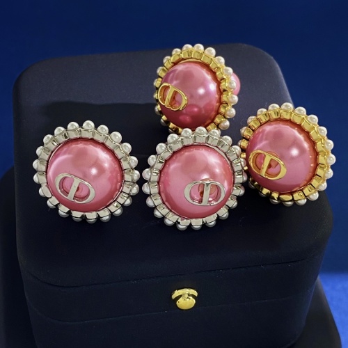 Replica Christian Dior Earrings For Women #1224378 $29.00 USD for Wholesale