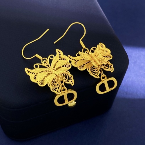 Replica Christian Dior Earrings For Women #1224416 $29.00 USD for Wholesale