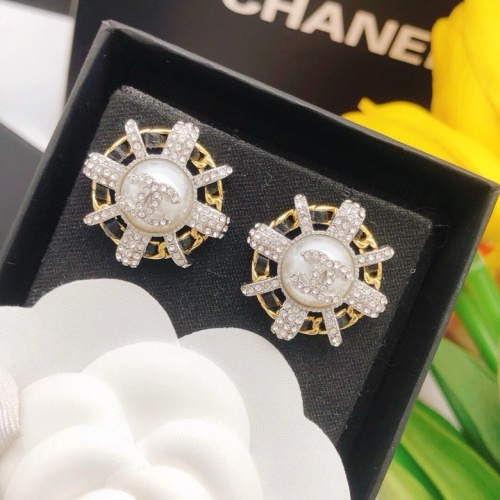 Replica Chanel Earrings For Women #1224423 $27.00 USD for Wholesale