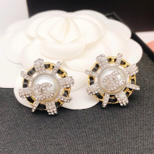 Replica Chanel Earrings For Women #1224423 $27.00 USD for Wholesale