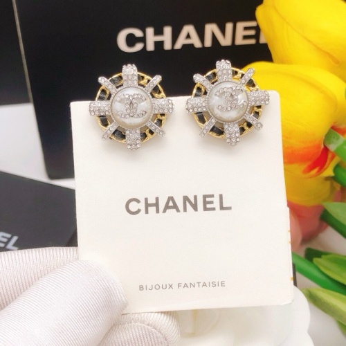 Replica Chanel Earrings For Women #1224423 $27.00 USD for Wholesale