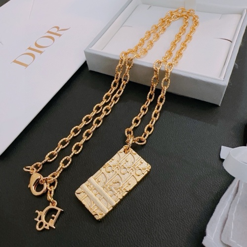 Replica Christian Dior Necklaces #1224433 $45.00 USD for Wholesale