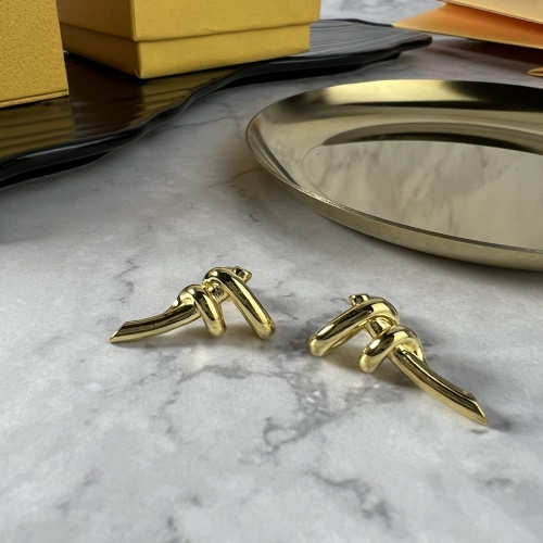 Fendi Earrings For Women #1224477 $34.00 USD, Wholesale Replica Fendi Earrings