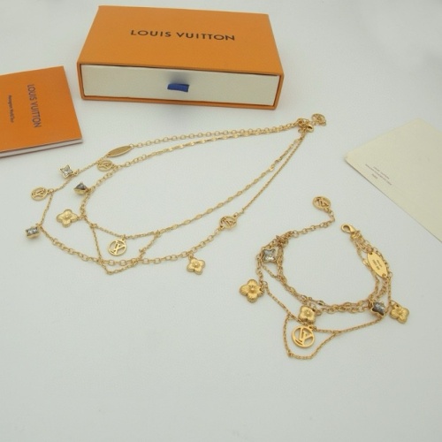 Louis Vuitton LV Jewelry Set #1224485 $64.00 USD, Wholesale Replica Louis Vuitton LV Jewelry Set