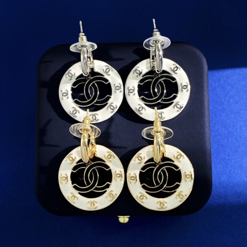 Replica Chanel Earrings For Women #1224521 $32.00 USD for Wholesale