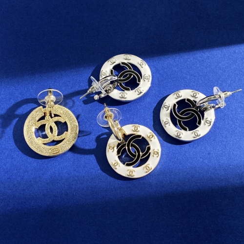 Replica Chanel Earrings For Women #1224521 $32.00 USD for Wholesale