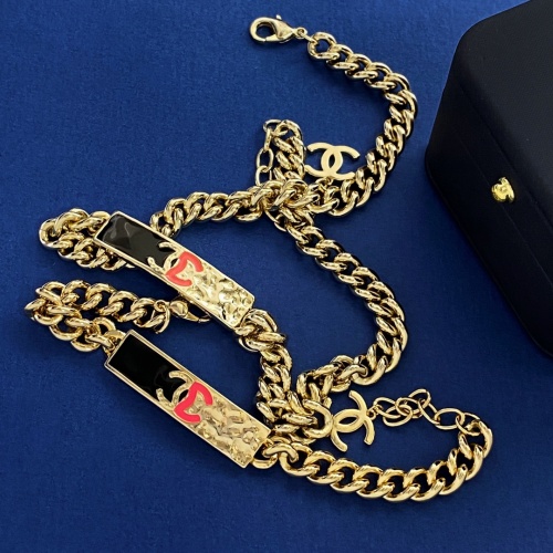 Replica Chanel Jewelry Set #1224546 $52.00 USD for Wholesale