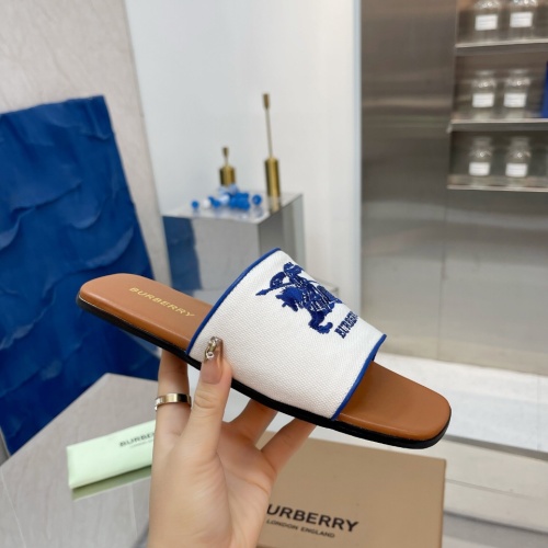 Replica Burberry Slippers For Women #1224562 $85.00 USD for Wholesale