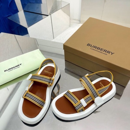 Replica Burberry Sandal For Women #1224578 $80.00 USD for Wholesale