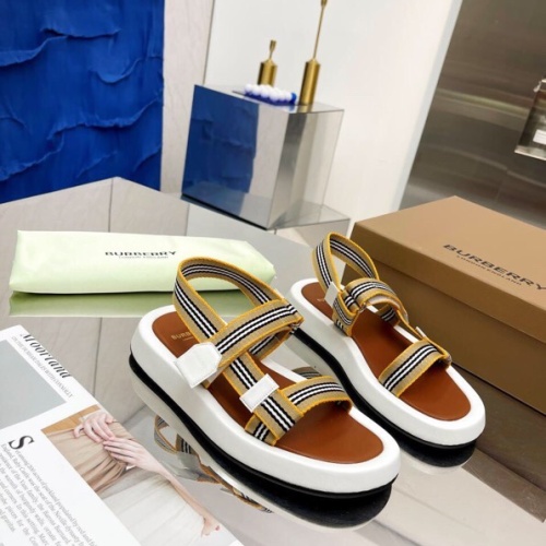 Replica Burberry Sandal For Men #1224582 $82.00 USD for Wholesale