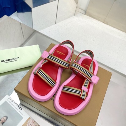 Burberry Sandal For Women #1224586 $80.00 USD, Wholesale Replica Burberry Sandal