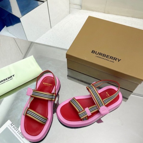 Replica Burberry Sandal For Women #1224586 $80.00 USD for Wholesale