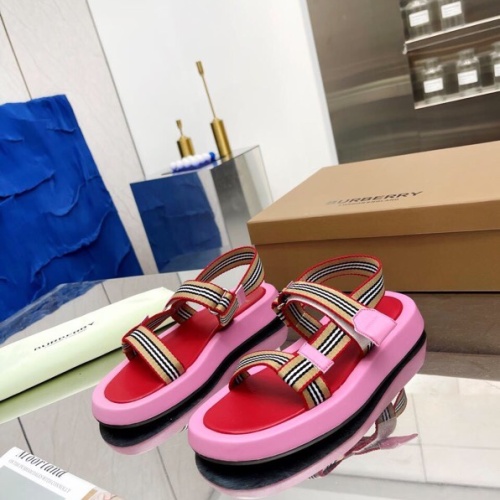 Replica Burberry Sandal For Women #1224586 $80.00 USD for Wholesale