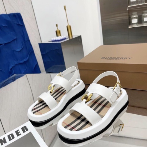 Burberry Sandal For Women #1224610 $82.00 USD, Wholesale Replica Burberry Sandal