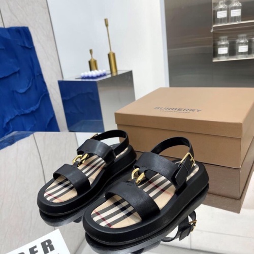 Burberry Sandal For Women #1224612 $82.00 USD, Wholesale Replica Burberry Sandal