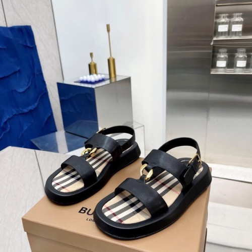 Replica Burberry Sandal For Women #1224612 $82.00 USD for Wholesale