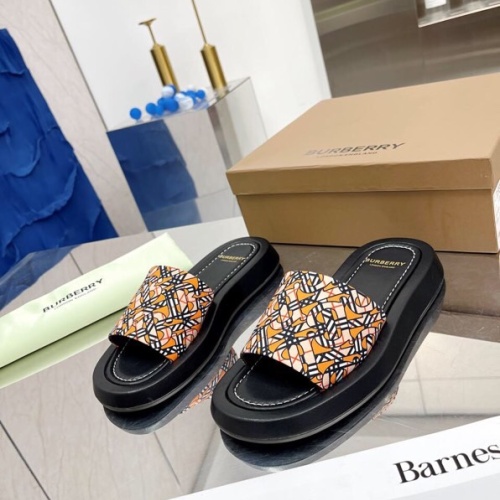 Burberry Slippers For Women #1224622 $76.00 USD, Wholesale Replica Burberry Slippers