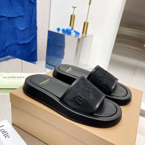 Replica Burberry Slippers For Women #1224624 $76.00 USD for Wholesale