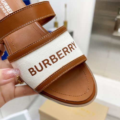 Replica Burberry Slippers For Women #1224626 $72.00 USD for Wholesale