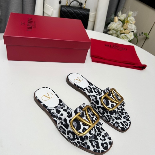 Replica Valentino Slippers For Women #1224628 $82.00 USD for Wholesale