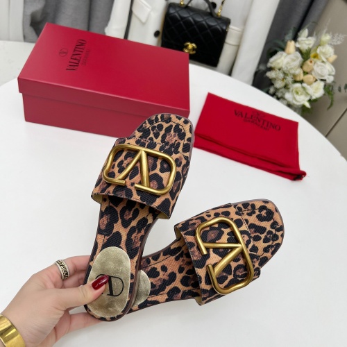 Replica Valentino Slippers For Women #1224631 $82.00 USD for Wholesale