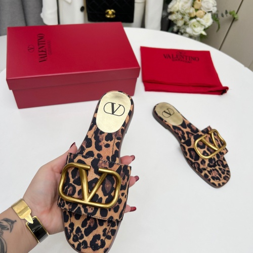 Replica Valentino Slippers For Women #1224631 $82.00 USD for Wholesale