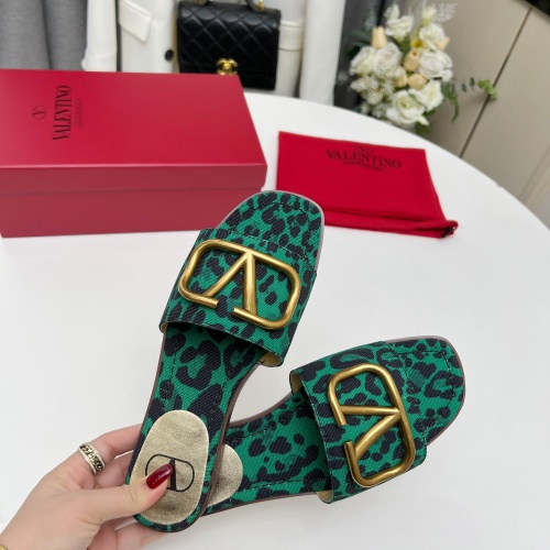 Replica Valentino Slippers For Women #1224632 $82.00 USD for Wholesale