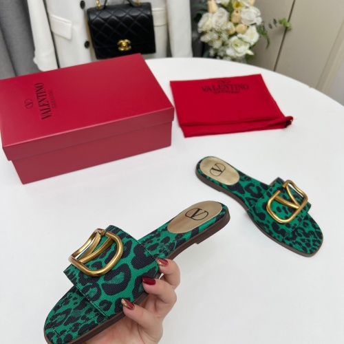 Replica Valentino Slippers For Women #1224632 $82.00 USD for Wholesale