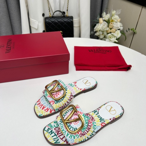 Valentino Slippers For Women #1224633 $82.00 USD, Wholesale Replica Valentino Slippers