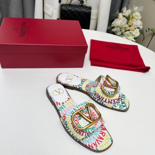 Replica Valentino Slippers For Women #1224633 $82.00 USD for Wholesale