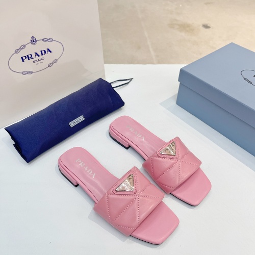 Prada Slippers For Women #1224638 $82.00 USD, Wholesale Replica Prada Slippers