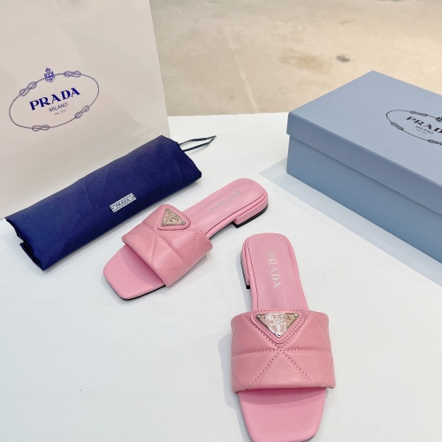 Replica Prada Slippers For Women #1224638 $82.00 USD for Wholesale