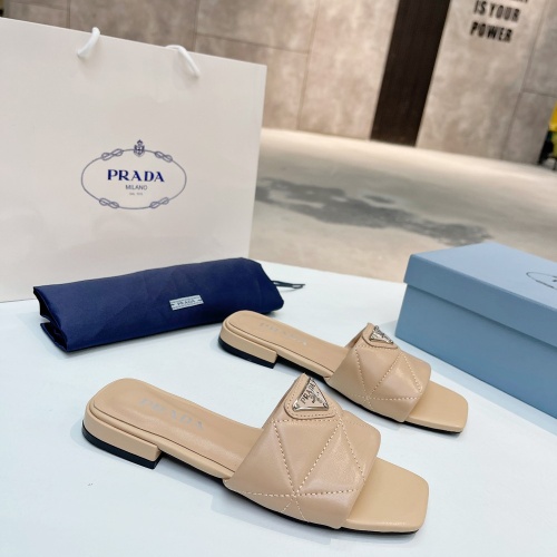 Replica Prada Slippers For Women #1224641 $82.00 USD for Wholesale