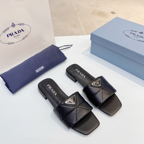 Prada Slippers For Women #1224645 $82.00 USD, Wholesale Replica Prada Slippers