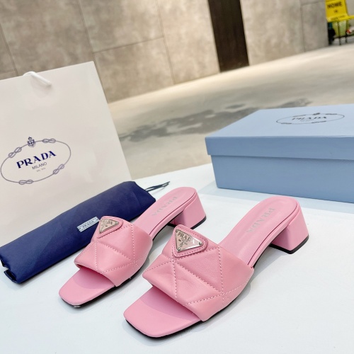 Prada Slippers For Women #1224649 $88.00 USD, Wholesale Replica Prada Slippers