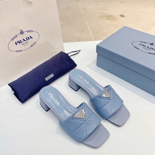 Replica Prada Slippers For Women #1224650 $88.00 USD for Wholesale