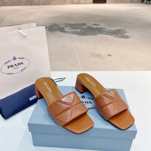 Replica Prada Slippers For Women #1224652 $88.00 USD for Wholesale