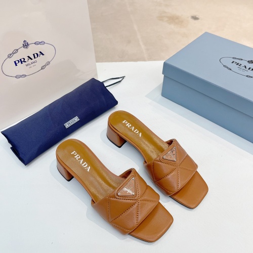 Replica Prada Slippers For Women #1224652 $88.00 USD for Wholesale